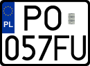 License plates of Poland, Regular car plates