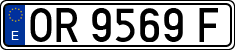 License plates of Spain, 1971 year series