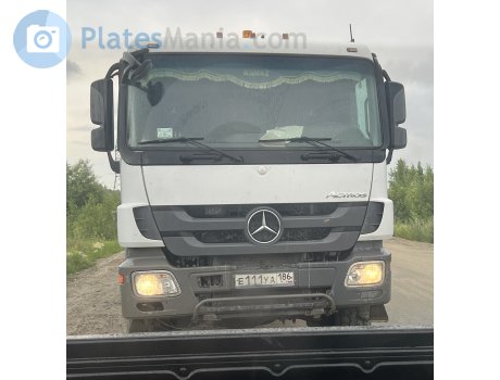 е111уа186, Mercedes-Benz Actros