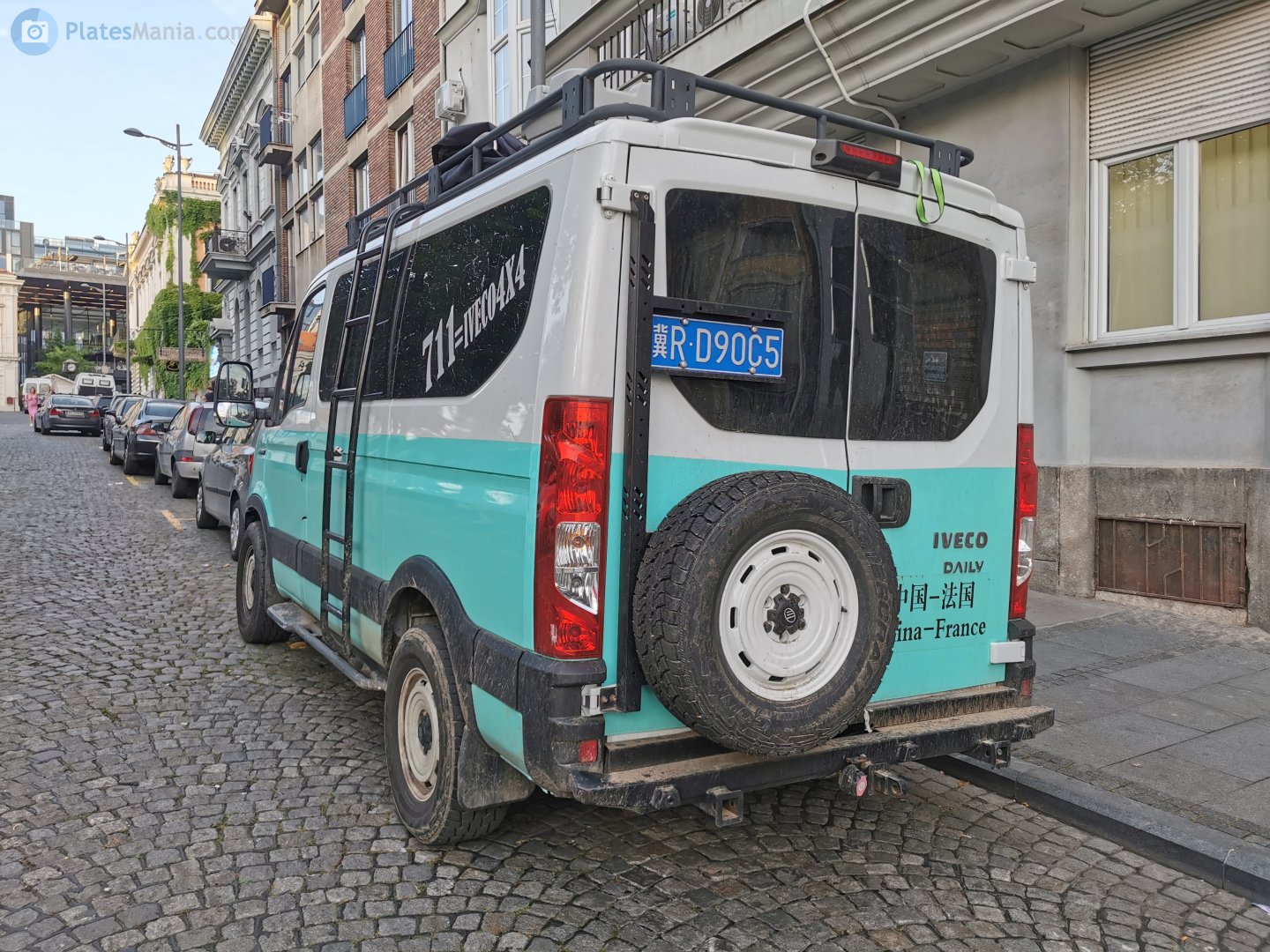 冀R·D90C5, Iveco Daily 4th gen Ousheng (CN-market), facelift, 2017–