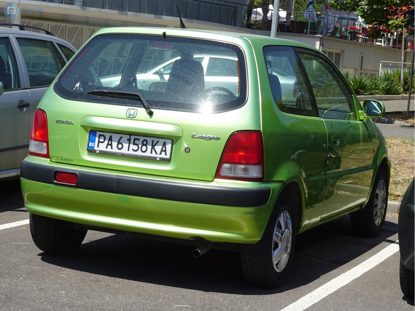 PA 6158 KA, Honda Logo 1st gen 3-door Hatch (GA3; Global-market), 1996–2001