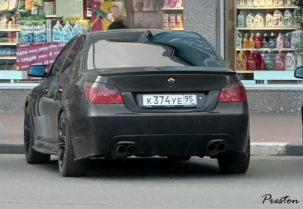 к 374 уе 95, BMW 5 Series 5th gen Sedan (E60), 2003–2010