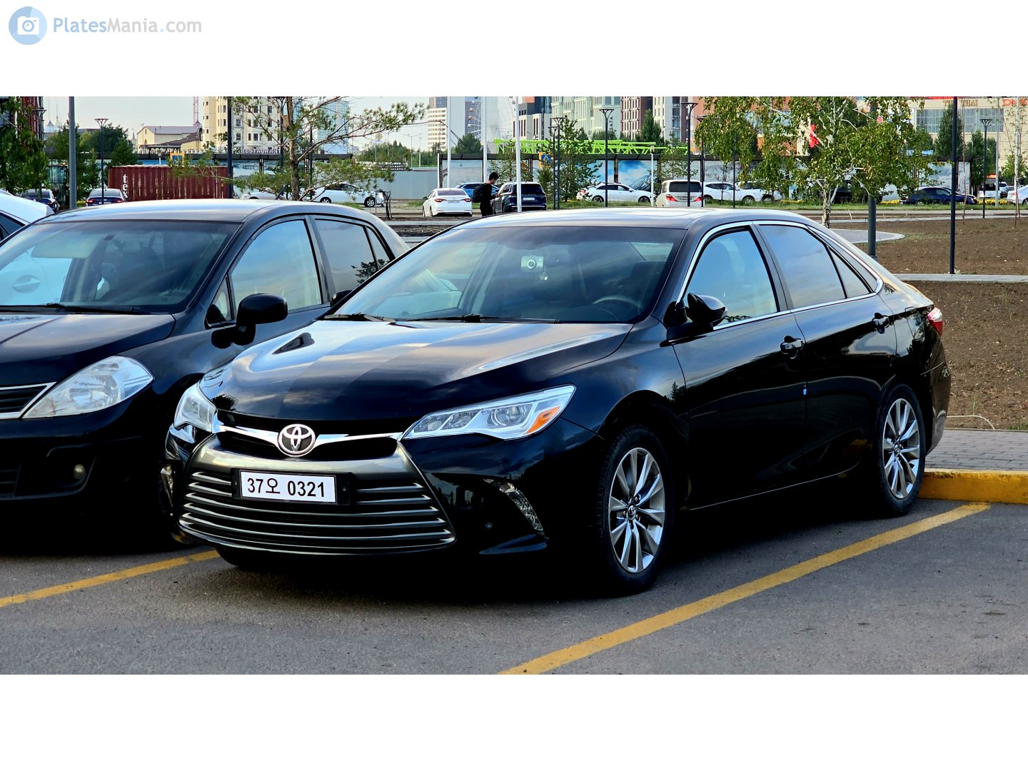 37오 0321, Toyota Camry 7th gen (Altise, Atara) (XV50; NA- and AU-market), facelift, 2014–2018