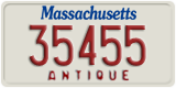 Massachusetts, Antique