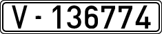 License plates of Spain, 1900 year series