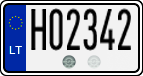 License plate of Lithuania, Oldtimers