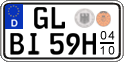 German license plate, Seasonal plates (Oldtimers)