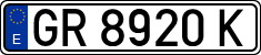 License plates of Spain, 1971 year series