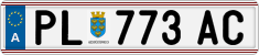 License plate of Austria, Regular plates