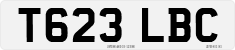 License plate of the United Kingdom, 1983 year system