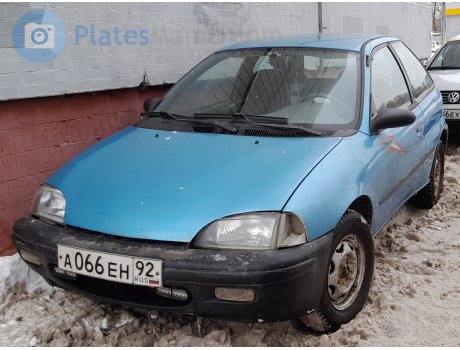 а066ен92, Chevrolet Metro