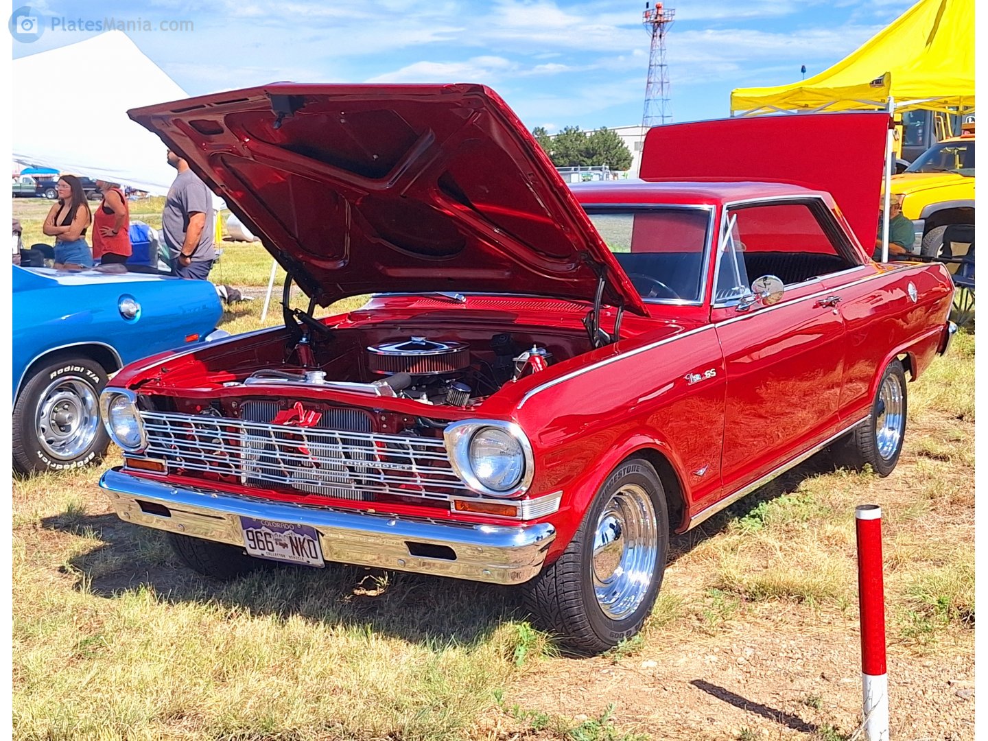 966-NKO, Chevrolet Chevy II 1st gen (Nova) 2-door Sedan (41; X-body), 1961–1965
