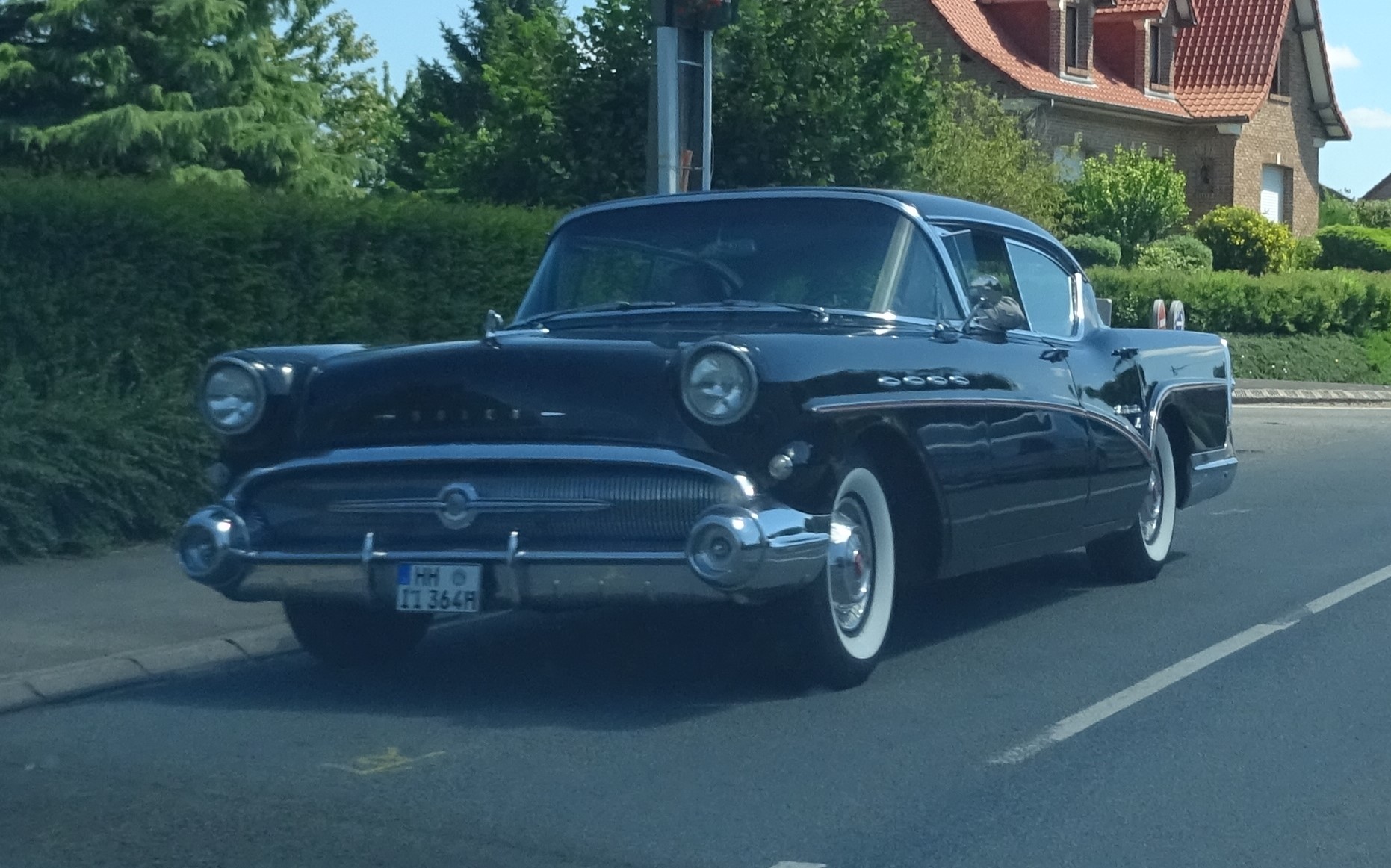 HH II 364 H, Buick Special 2nd gen 1957 Riviera 4-door Hardtop (43; B-body), 7th facelift, 1956–1957
