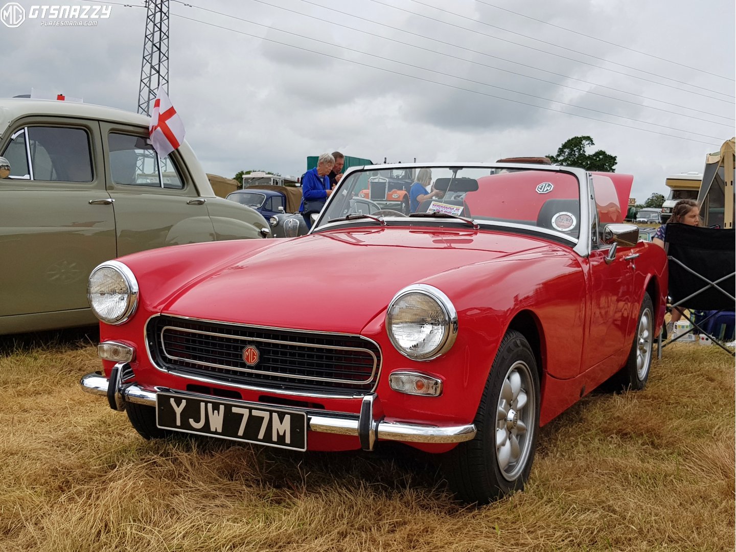YJW77M, MG Midget 