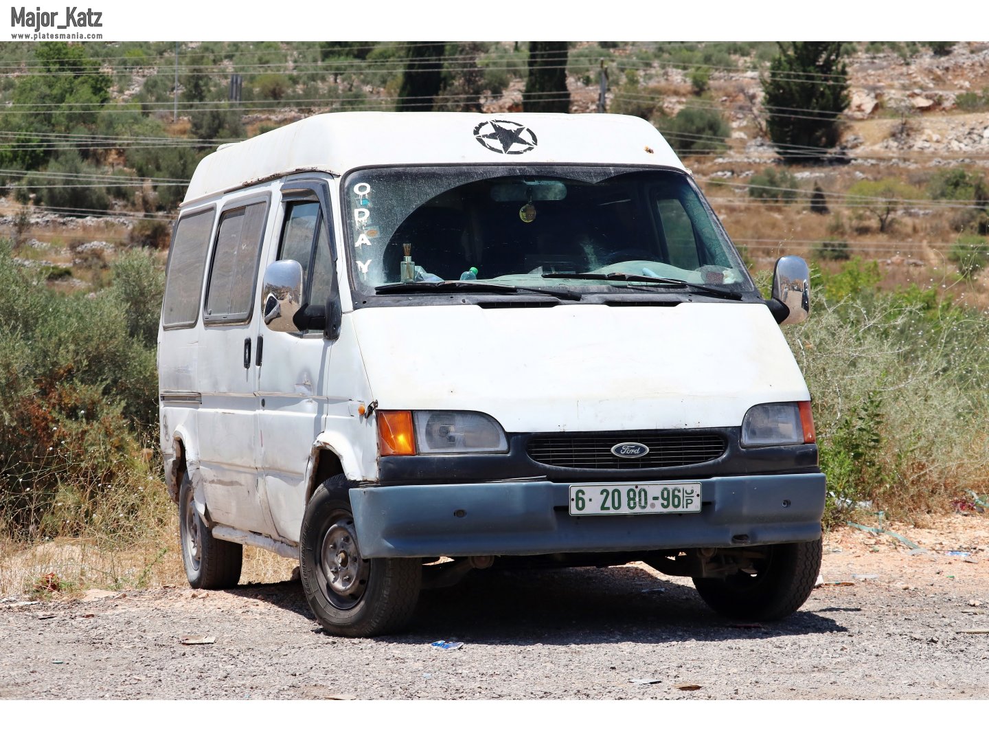 6-2080-96, Ford Transit 2nd gen Van, 1985–2003