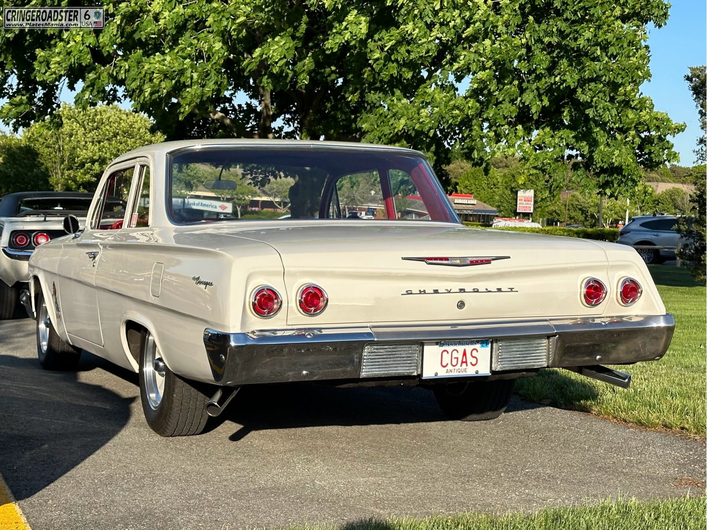 CGAS, Chevrolet Biscayne 2nd gen 1962 2-door Sedan (1111/1211; B-body), 1st facelift, 1961–1962