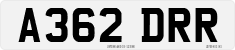 License plate of the United Kingdom, 1983 year system