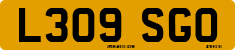 License plate of the United Kingdom, 1983 year system