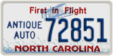 North Carolina, Antique Auto (12345)