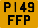 License plate of the United Kingdom, 1983 year system