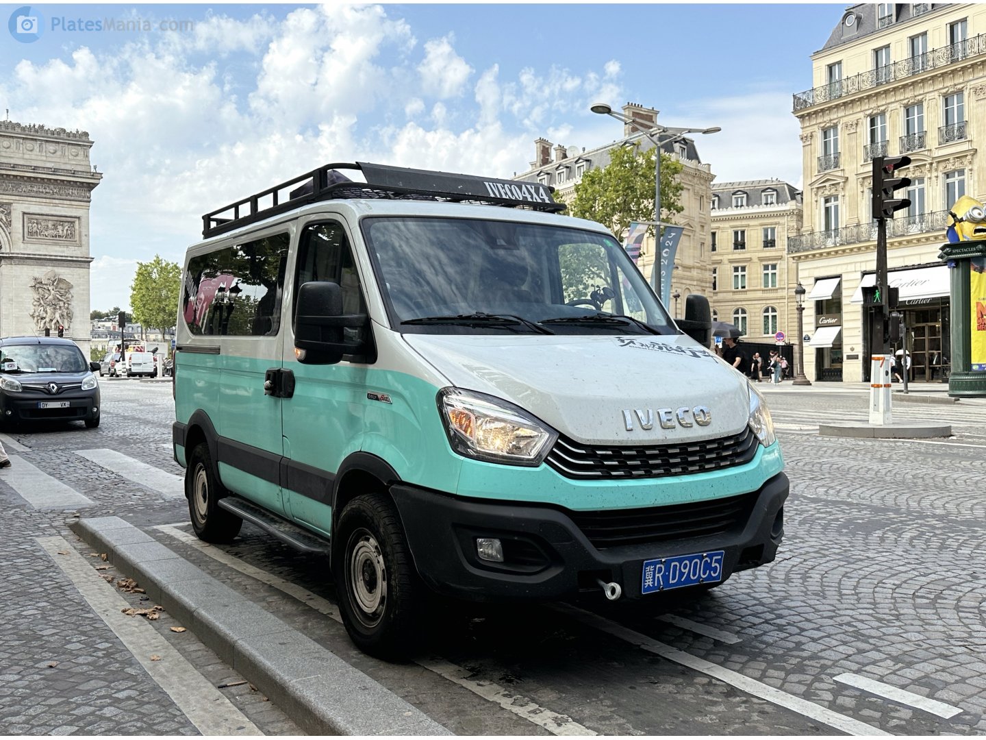冀R·D90C5, Iveco Daily 4th gen Ousheng (CN-market), facelift, 2017–