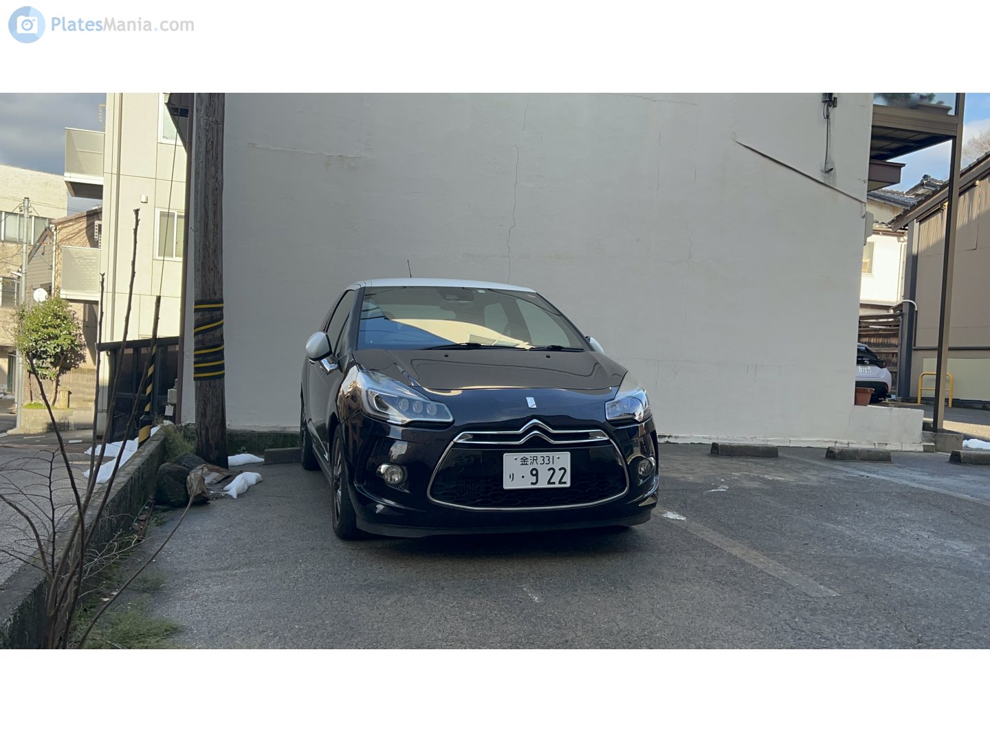 金沢 331 り 922, Citroёn DS3 1st gen (A55/A56), 2009–2016