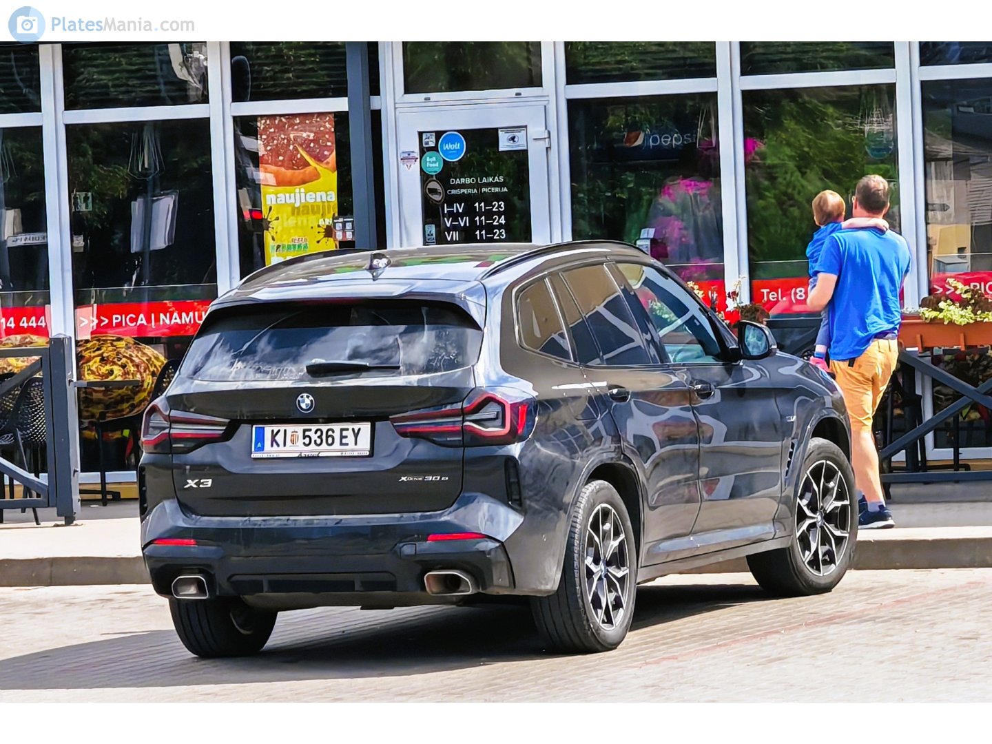 KI 536 EY, BMW X3 3rd gen (G01), 2017–2021