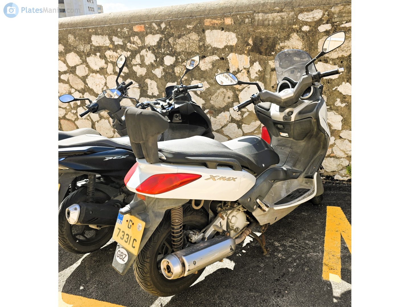 G 7331 C, Yamaha XMAX 1st gen, 2004–2016