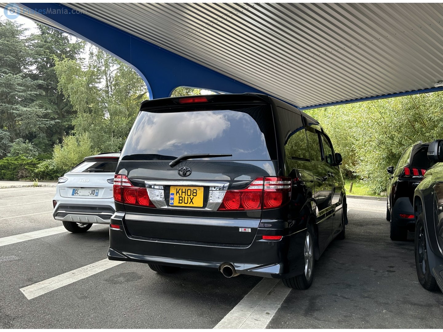 KH08BUX, Toyota Alphard 1st gen (G/V) (AH10), 2002–2008