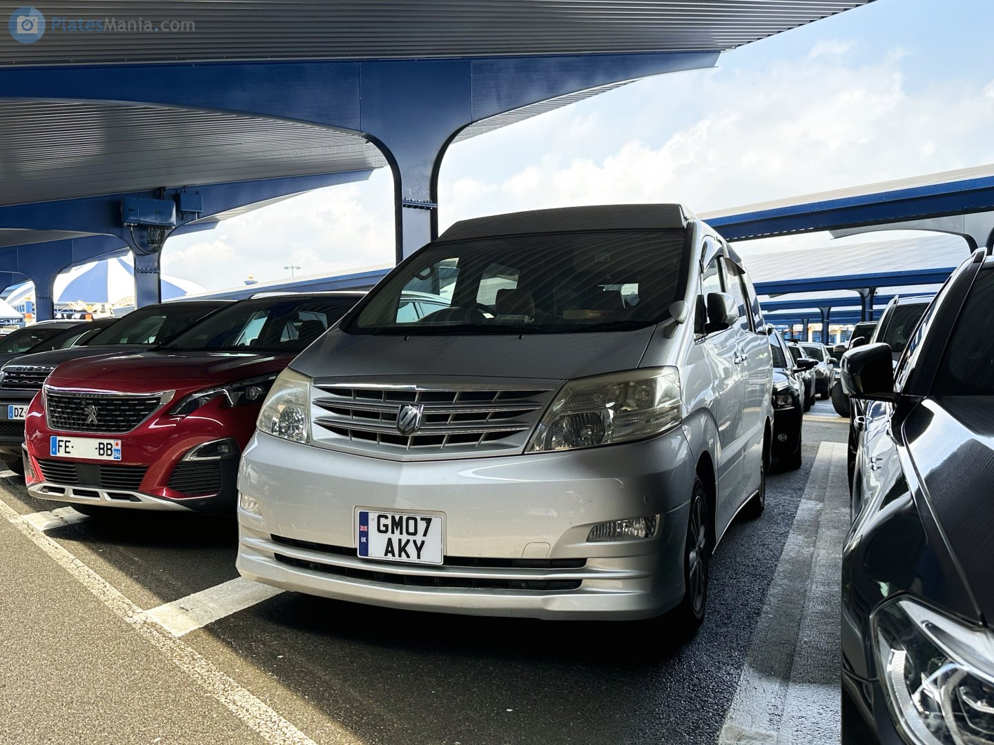 GM07AKY, Toyota Alphard 1st gen (G/V) (AH10), 2002–2008