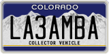 Colorado, Vanity Plates