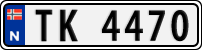 License plate of Norway, Trailers, motorcycles, special vehicles