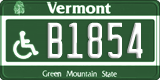 Vermont, Disabled (A1234)