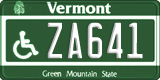 Vermont, Disabled (A1234)