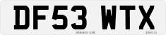 License plate of the United Kingdom, 2001 year system