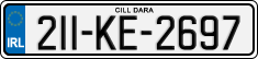 License plate of Ireland, Regular plates