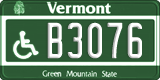 Vermont, Disabled (A1234)