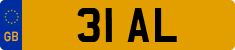 License plate of the United Kingdom, 1932 year system