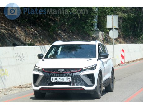 в007нв186, Geely Coolray