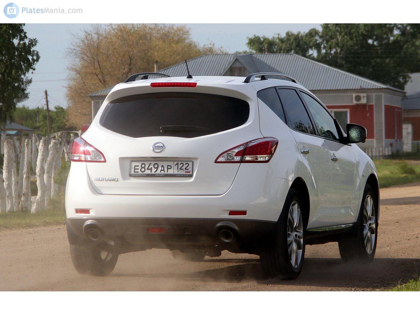 е 849 ар 122, Nissan Murano 2nd gen SUV (Z51), 2007–2016