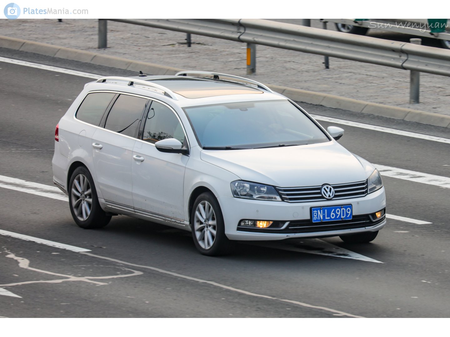 京N·L69D9, Volkswagen Variant 2nd gen (B7; CN-market), 2012–2014 (Passat rebage)