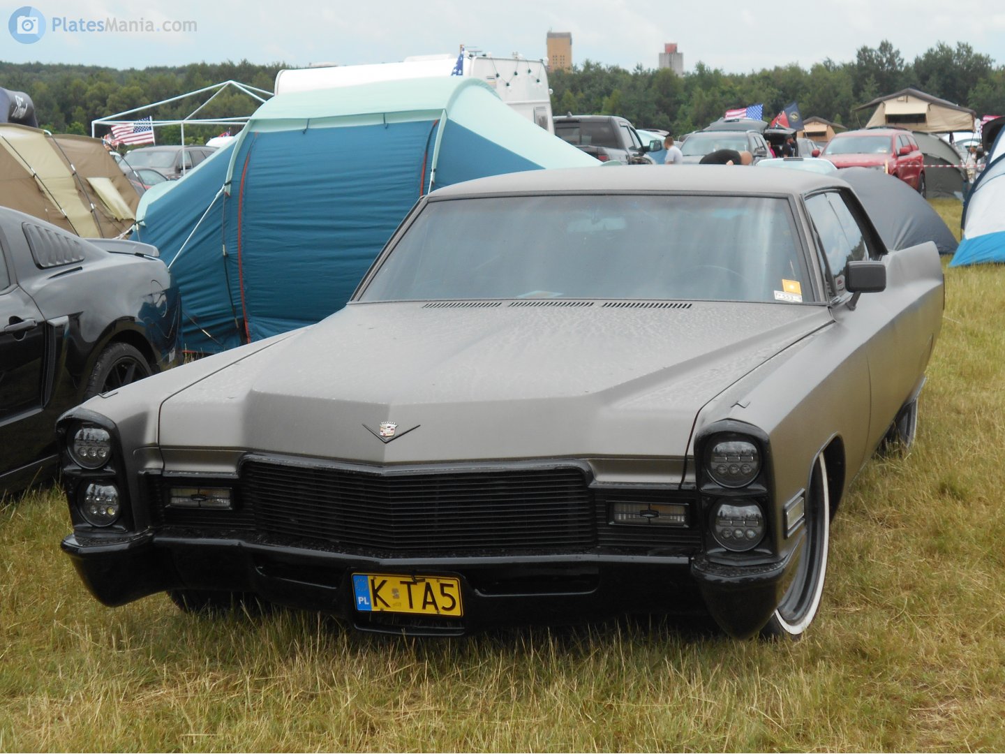 K TA5, Cadillac DeVille 3rd gen 1968 4-door Hardtop (68349; C-body), 3rd facelift, 1967–1968