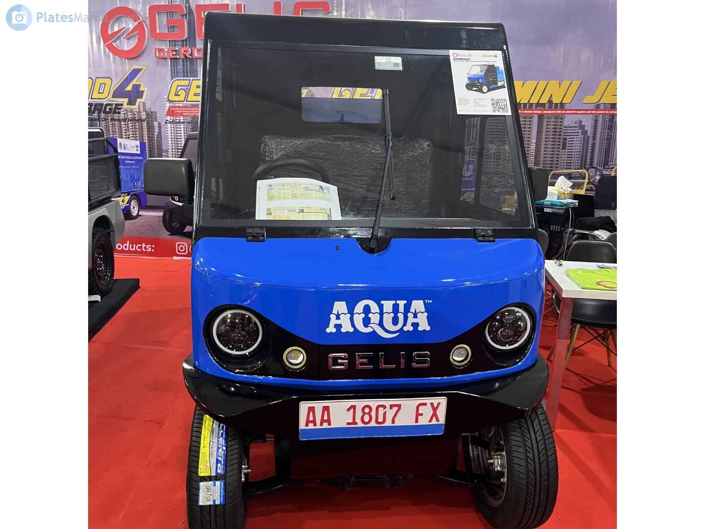 AA 1807 FX, Temporary 