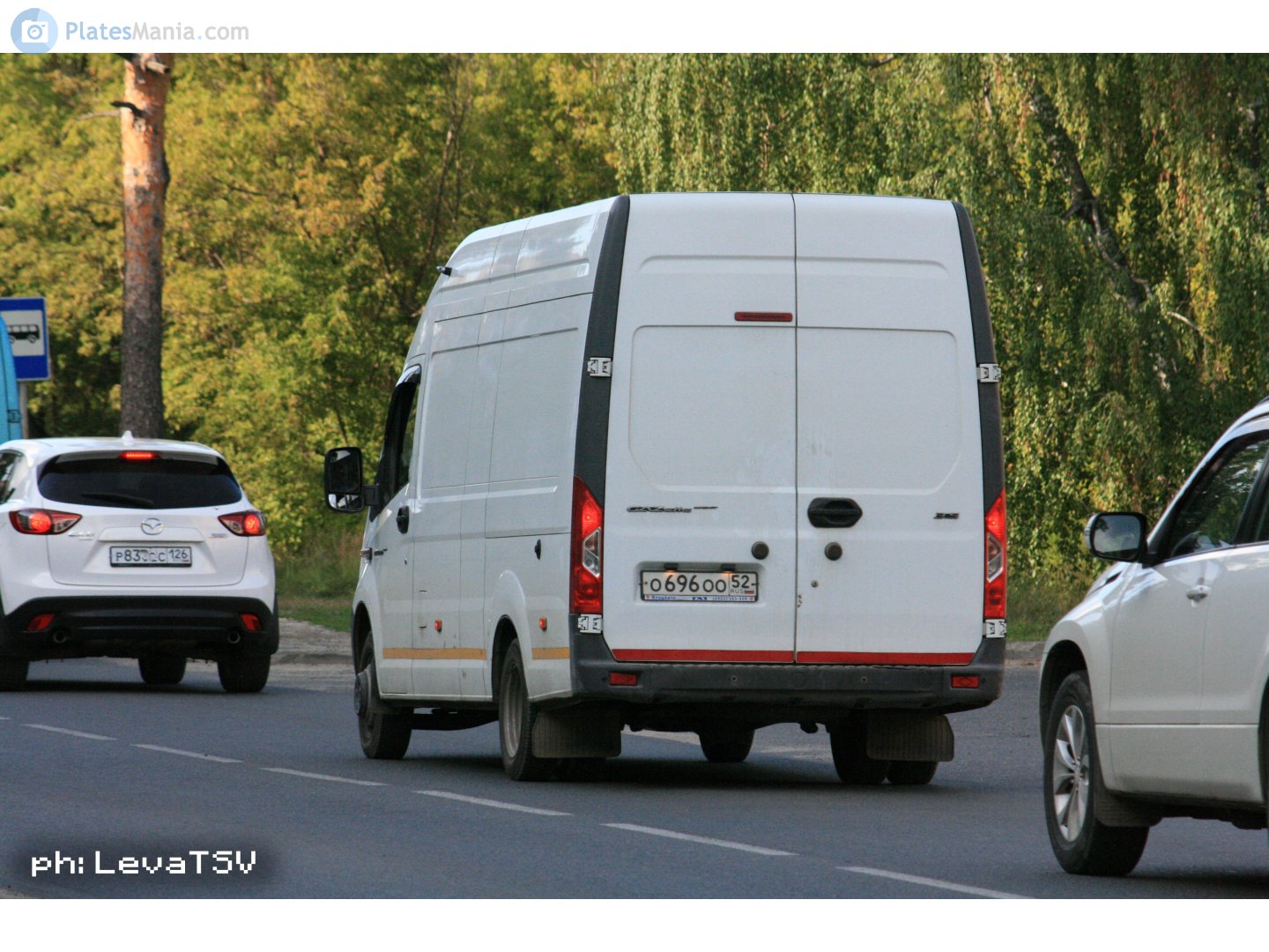 о 696 оо 52, GAZ ГАЗель Next Van (A31, A32, C45, C46), 2015–