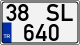 License plate of Turkey, Regular plates