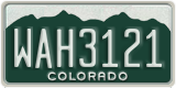 Colorado, ABC1234
