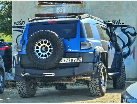 а777ву82, Toyota FJ Cruiser