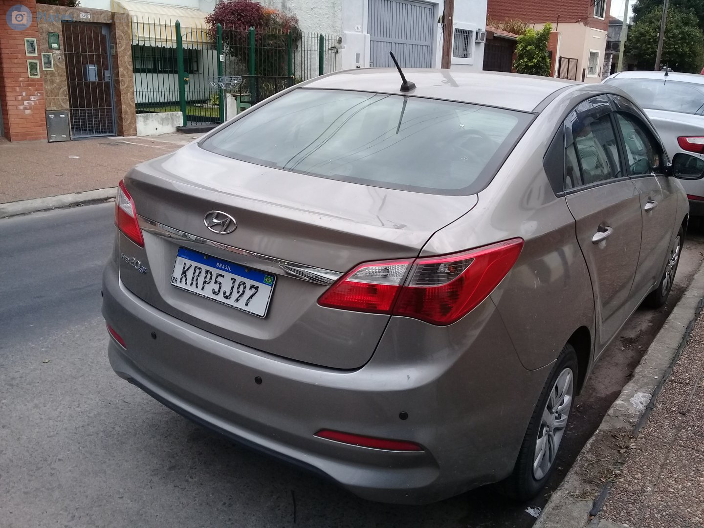 KRP5J97, Hyundai HB20 1st gen S Sedan (HB), facelift, 2015­–2019