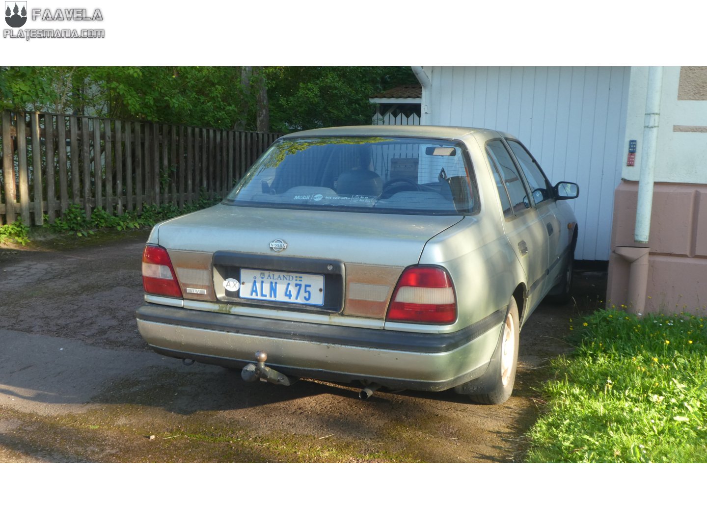 ÅLN 475, Nissan Sunny 7th gen Sedan (N14; EU-market), 1990–1996
