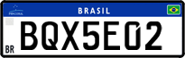 License plate of Brazil, Private owners (Mercosul)